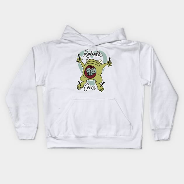 Fake Band - Robotic Core Kids Hoodie by Toothpaste_Face